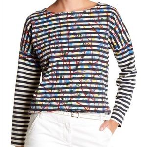 Michael De Feo for J Crew Colorful T-Shirt